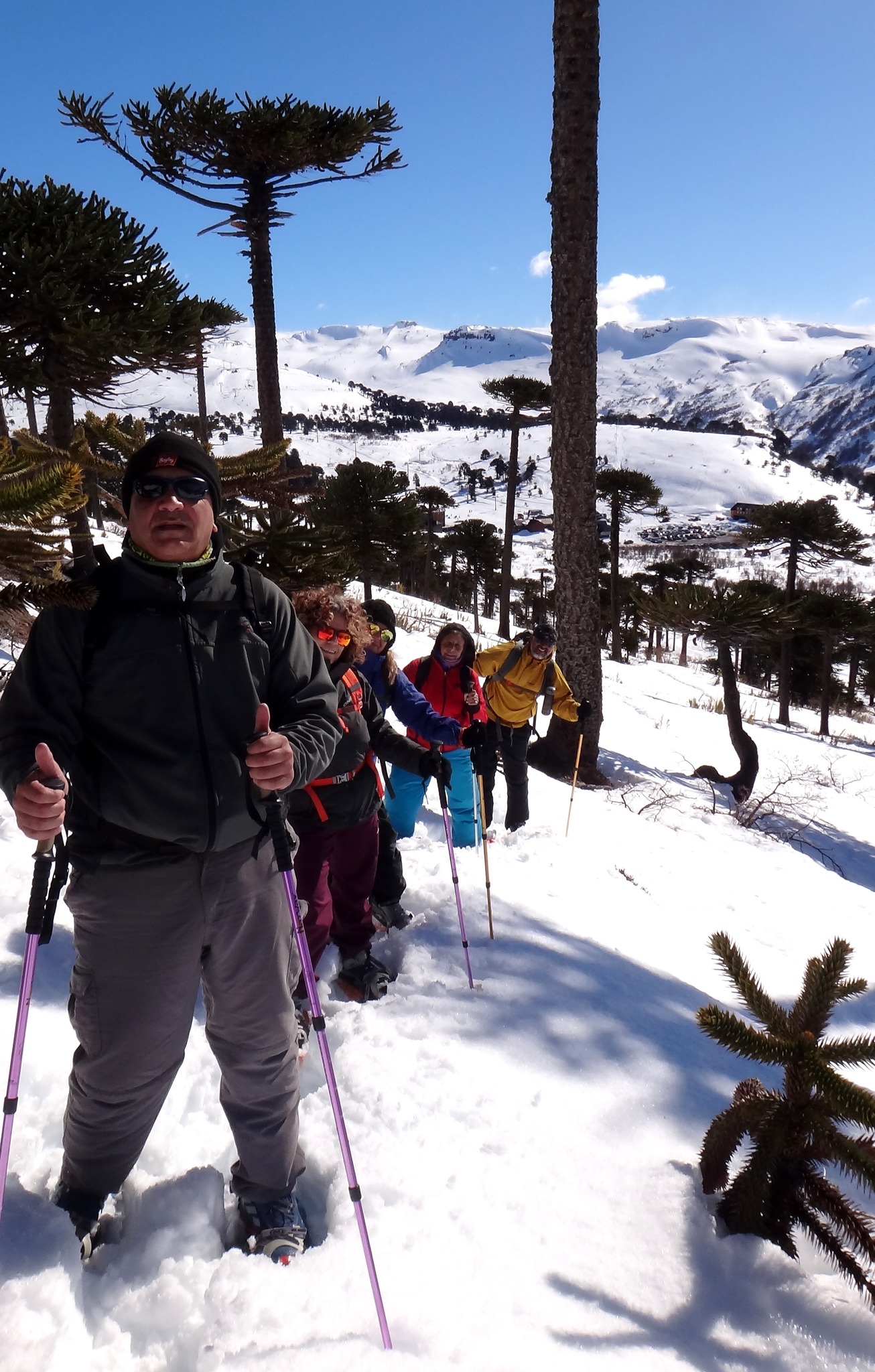 Excursión en la montaña