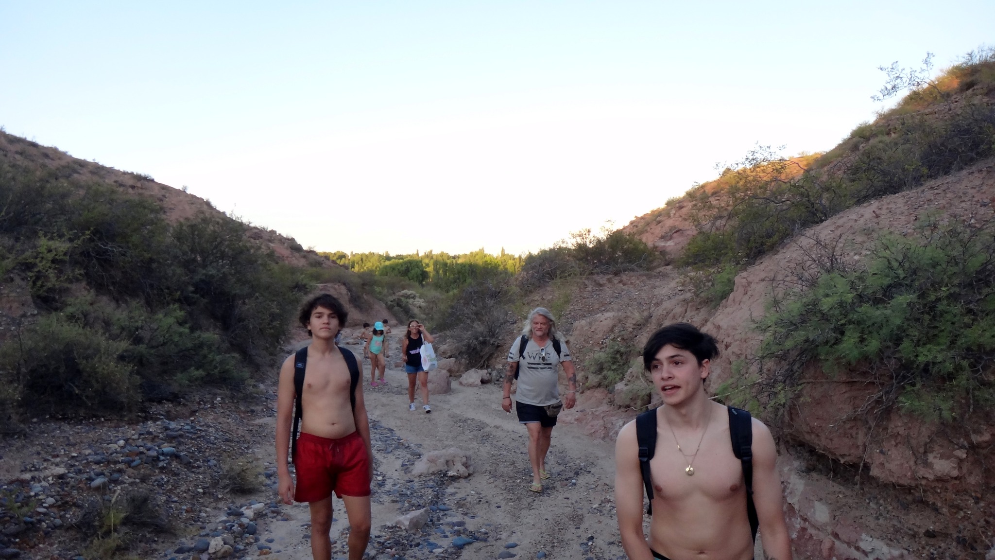 Excursión en la montaña